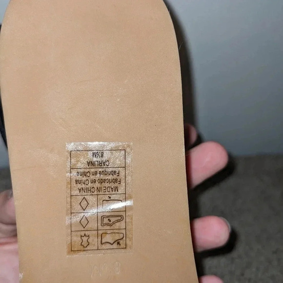 Chicos‎ Espadrille Wedge Platform Sandal Black Sz. 8.5 New - Picture 10 of 11